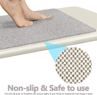 Loofah Mats for Shower, Non Slip | Quick Drying | Soft on Your Feet | Soft Textured Shower Mat Bath Mat Bathtub Mat Massage Mat Loofah Mat for Bathroom,Shower Tub or Wet Areas