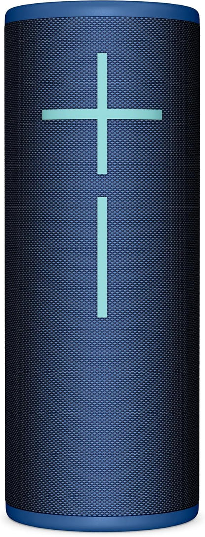 Ultimate Ears Boom 4 Portable Waterproof Bluetooth Speaker with 360-Degree, Bold, Immersive, Crystal-Clear Sound, Floating Speaker with 15-Hour Battery and 147ft (45m) Range - Blue