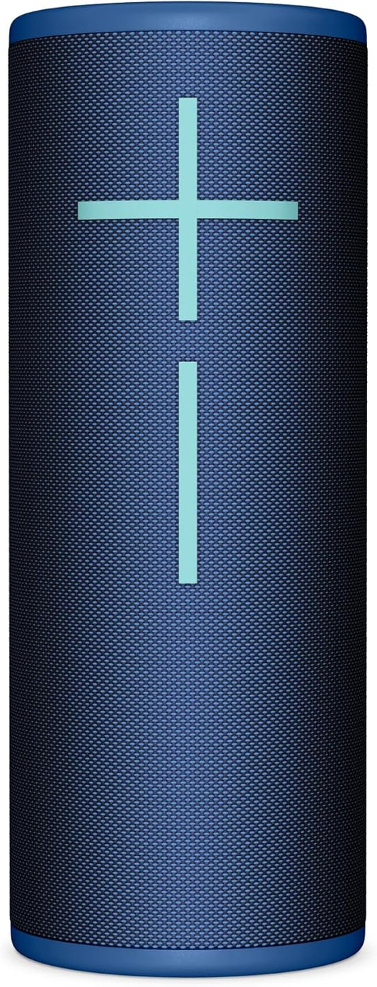 Ultimate Ears Boom 4 Portable Waterproof Bluetooth Speaker with 360-Degree, Bold, Immersive, Crystal-Clear Sound, Floating Speaker with 15-Hour Battery and 147ft (45m) Range - Blue