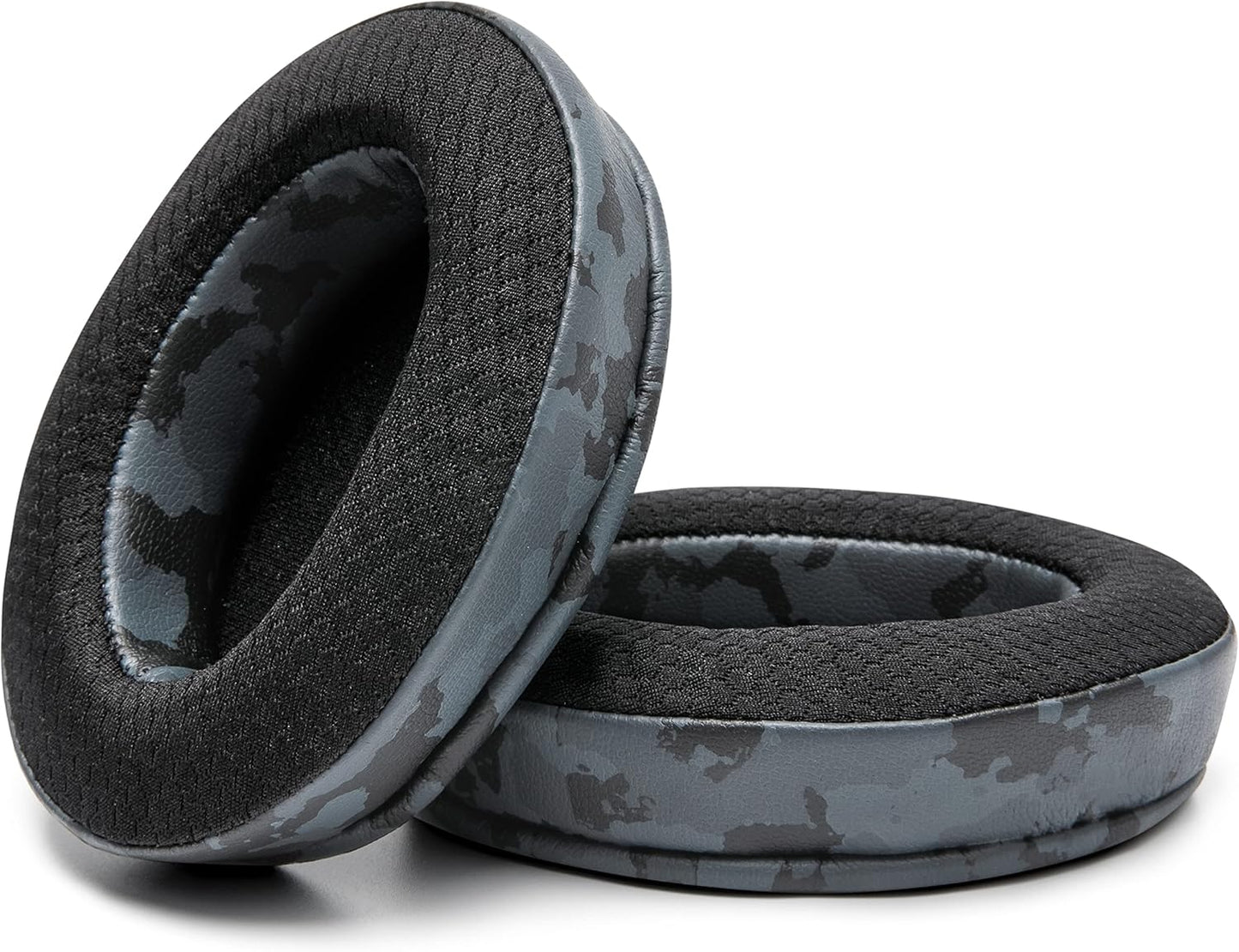 WC Freeze for Arctis Nova - Hybrid Fabric Cooling Gel Replacement Earpads for Arctis Nova Pro Wired, Nova 7, 5, 4, 3, 1 - Made by Wicked Cushions (Does Not Fit Nova Pro Wireless) | Black
