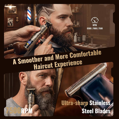 Ufree Foil Shaver and Beard Hair Trimmer Set, Men Electric Razor