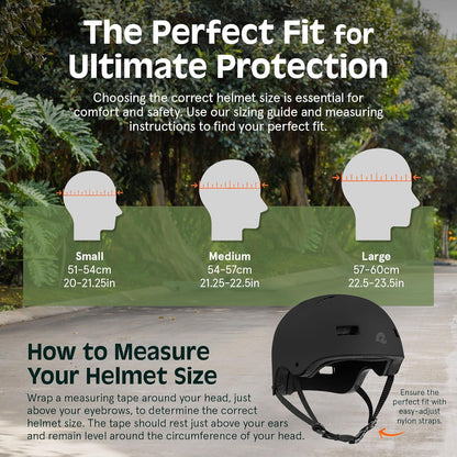 Retrospec Dakota Bicycle/Skateboard Helmet for Adults - Commuter, Bike, Skate, Scooter, Longboard & Incline Skating - Impact Resistant & Premium Ventilation
