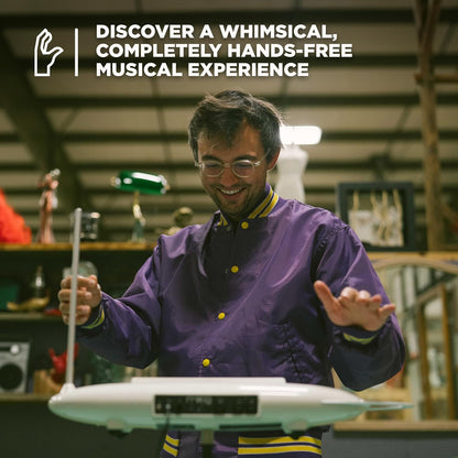 Moog Theremin - Theremini | Pitch Correction, CV Out, Built-In Tuner and Speaker, AniMOOG Synthesizer Sound Engine with 32 Presets, LCD Screen