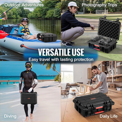 VEVOR Unisex Modern Waterproof Hard Case