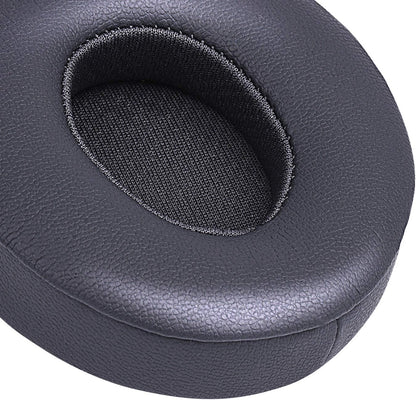 SoloWIT® Ear Pads Cushions Replacement, Earpads for Beats Solo 2 & Solo 3 Wireless On-Ear Headphones with Soft Protein Leather, Stronger Adhesive, Noise Isolation Memory Foam - White