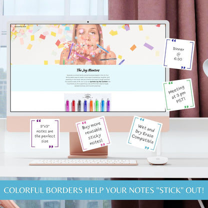Purilite Select Reusable Sticky Notes