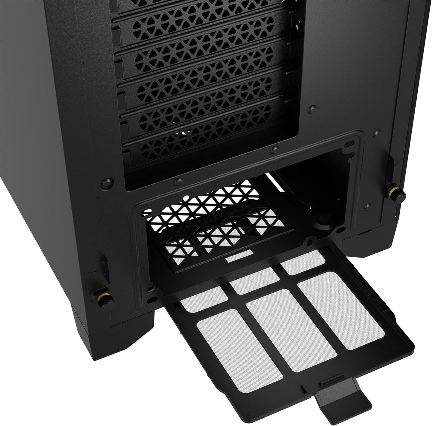 CORSAIR 3000D Airflow Mid-Tower PC Case – 2X SP120 Elite Fans – Four-Slot GPU Support – Fits up to 8X 120mm Fans – High-Airflow Design – Black