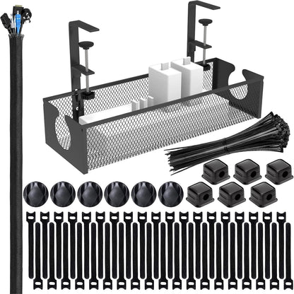 Purilite Select Under Desk Cable Management Tray