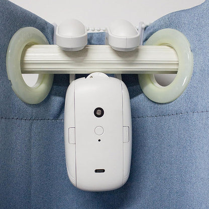 Smart Automatic Curtain Opener | Silent Electric Curtain Robot with Remote Control | Long Battery Life | Easy Install Smart Curtain Device for Home & Office