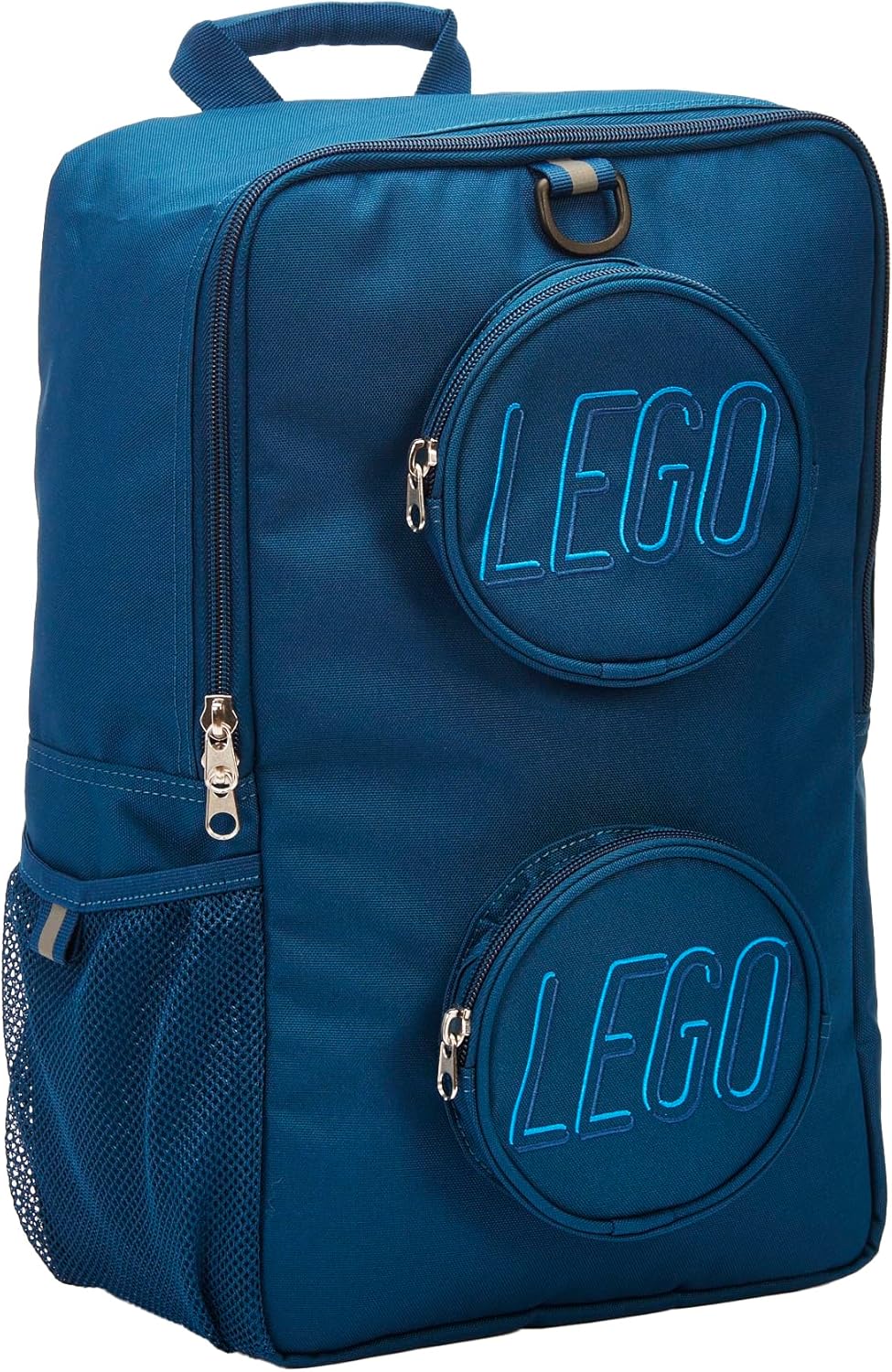 LEGO Lego Brick Backpack-purple Carry-On Luggage, Flame Orange, One Size, Backpack