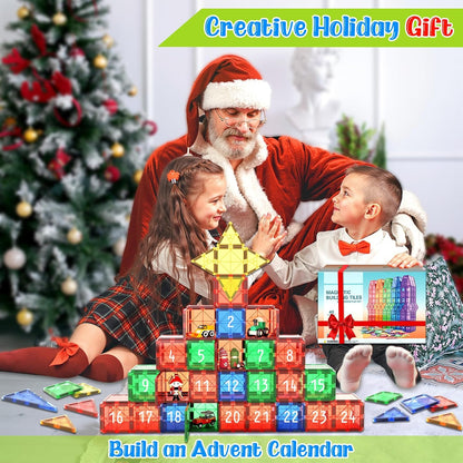 Magnetic Tiles Kids Toys STEM Magnetic Blocks Building Magnet Toy 40PCS