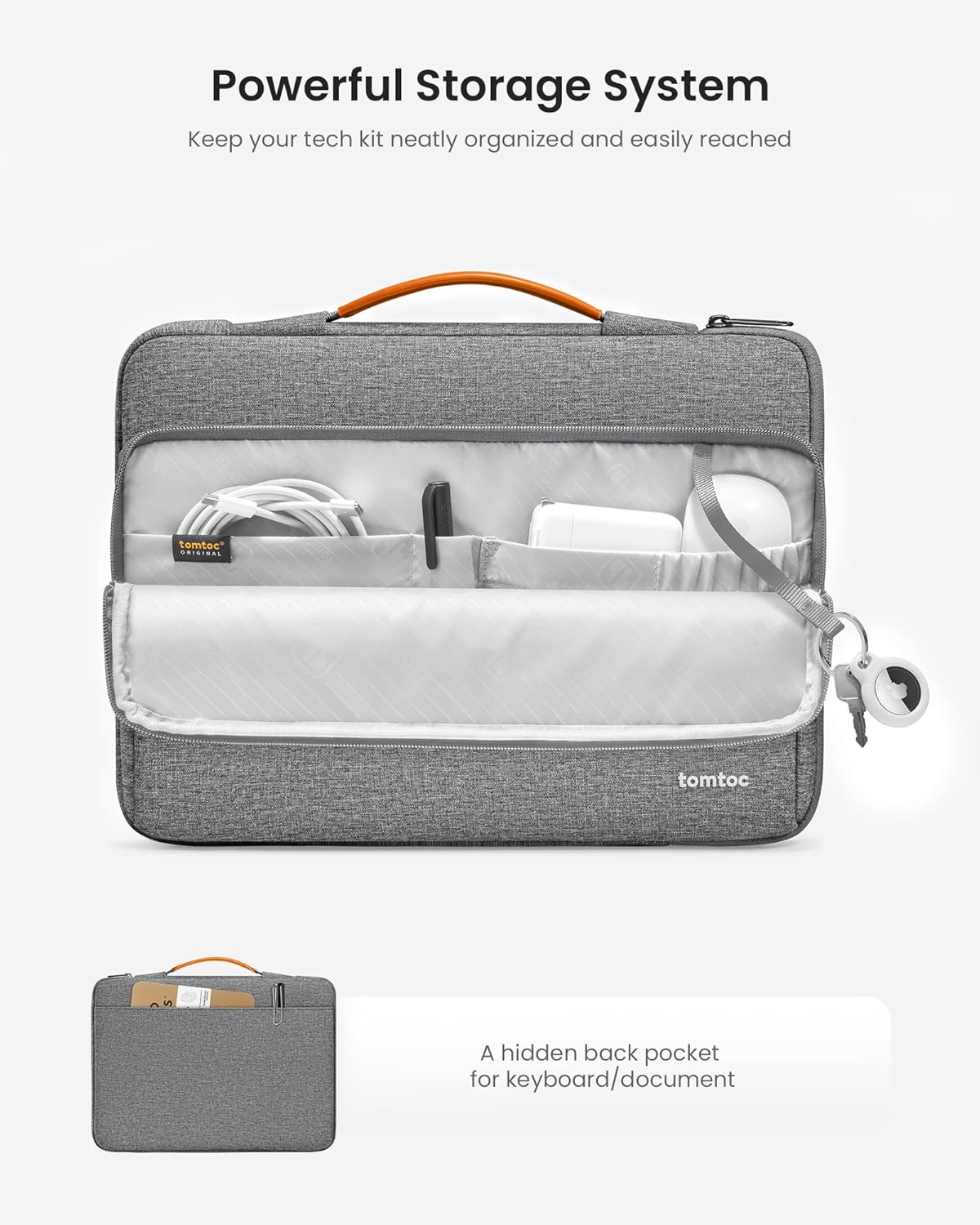 tomtoc 360 Protective Laptop Case for 15-inch New MacBook Air M4 A3241 M3 A3114 M2 A2941 2025-2023, 15 Inch Microsoft Surface Laptop 6/5, Dell XPS 15 Plus, Acer HP Chromebook 14