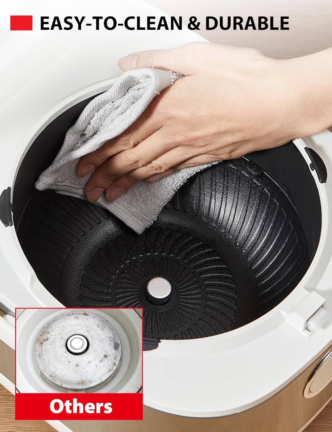 TOSHIBA Rice Cooker Induction Heating, Low Carb Low Sugar Digital Steamer, 5.5 Cups Uncooked Japanese Rice Cooker, 8 Cooking Functions, 24H Timer & Auto Keep Warm