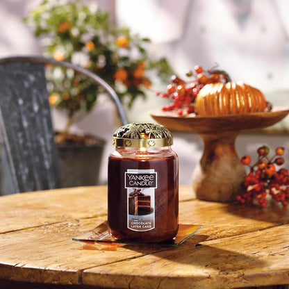 Yankee Candle Scented Candle, Sage & Citrus, Original Large Jar Candle, 110-150 Hours of Burn Time, 22 oz.