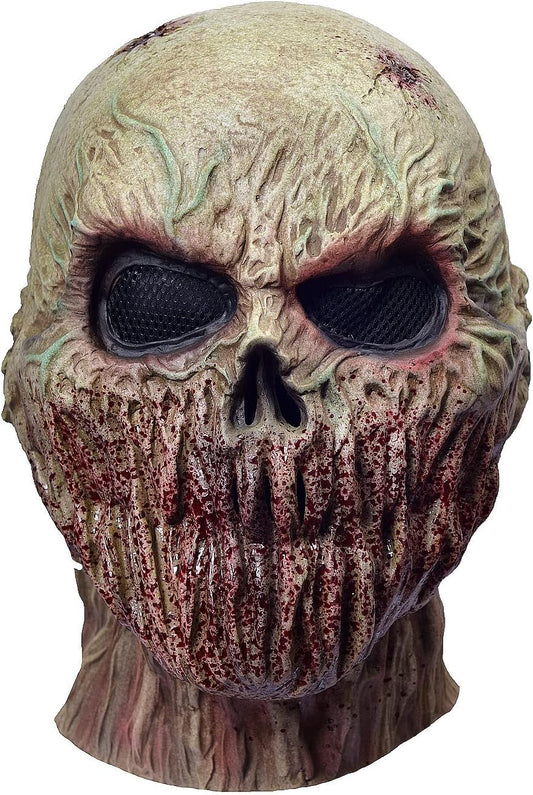 TAUXBLO Scary Halloween Zombie Mask Realistic Horror Mask Novelty Costume Party Latex Full Head Mask Creepy Cosplay Props