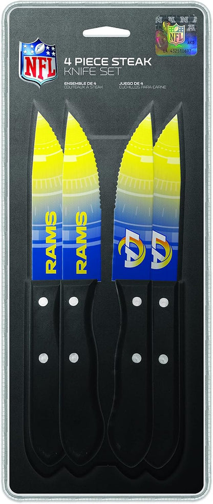 The Sports Vault by Inglasco NFL Chicago Bears Steak Knives