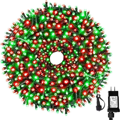 Tcamp 105FT 300 LED Purple Orange Halloween Decorations Lights Motion Activated Sync with 4 Scary Music, 6 Modes Halloween String Lights for Party Yard Outdoor Indoor Decor (3 Sets Connectable)