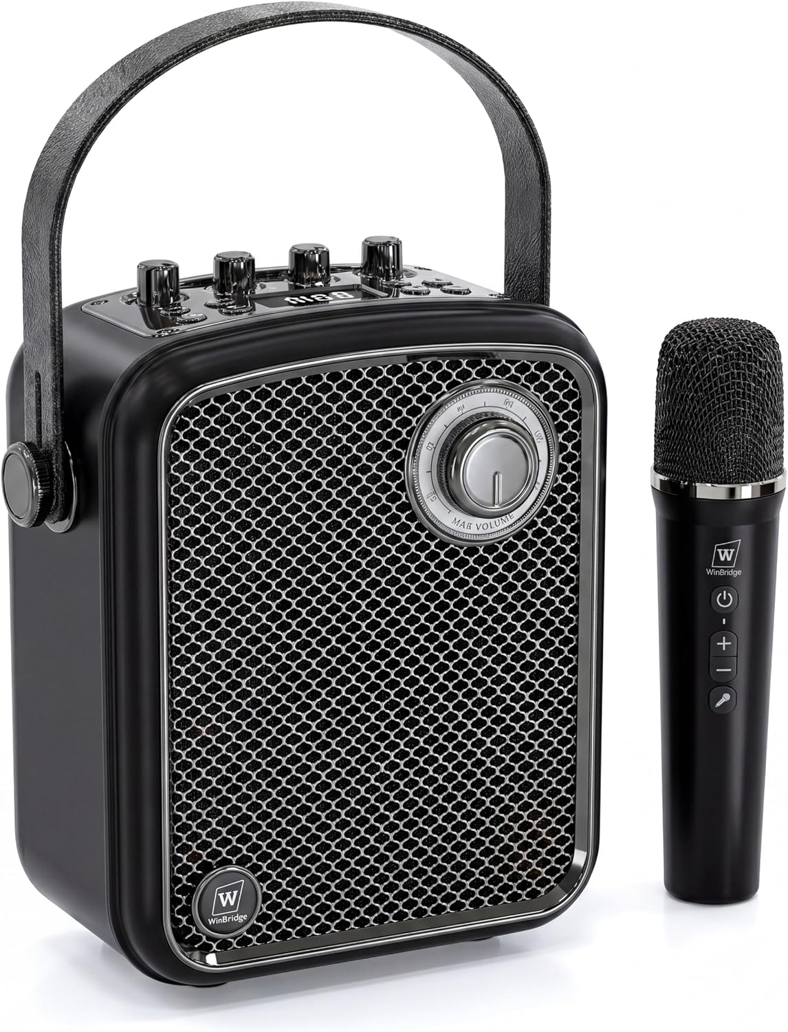 70W Voice Amplifier with UHF Wireless Handheld Microphone & Bluetooth 5.3