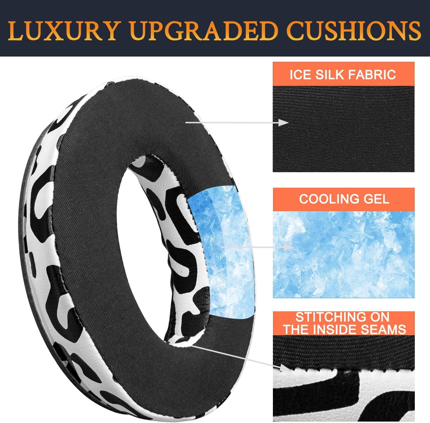 SoloWIT Earpads Cushions for Bose Headphones, Replacement Ear Pads for Bose QuietComfort 15 QC15 QC25 QC2 QC35/Ae2 Ae2i Ae2w/SoundTrue & SoundLink Around-Ear Series - QC25 PL Black&Blue