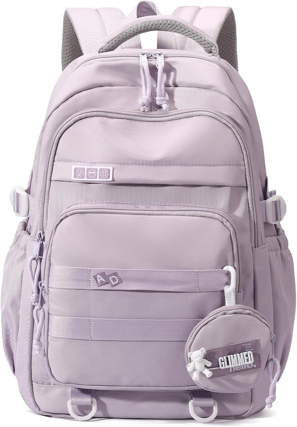 Armbq Kids Backpack for Girls Aesthetic School Backpack for Teen Girls Elementary Middle School Bookbag