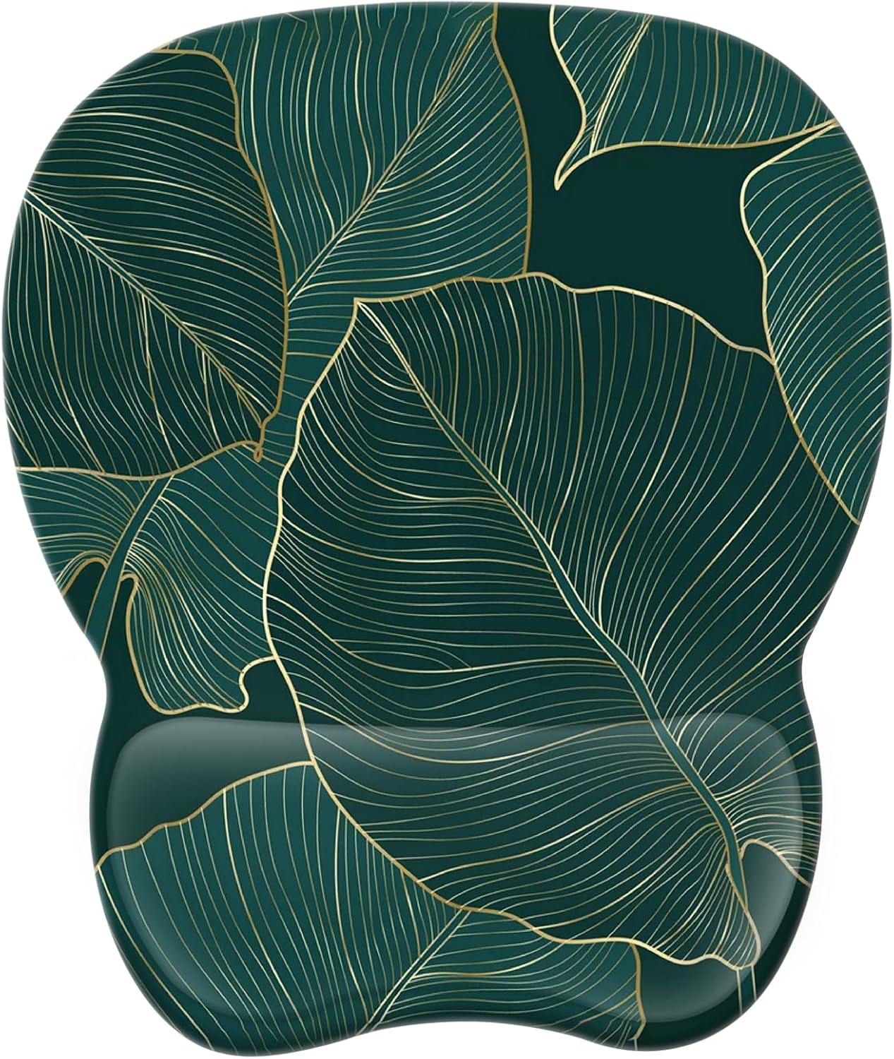 Ergonomic Mouse Pad with Wrist Support | Memory Foam Mousepad for Office and Gaming | Non-Slip Base Computer Mouse Pad | Smooth Tracking Desk Accessory | Comfortable Wrist Rest Mouse Pad - PuriLite