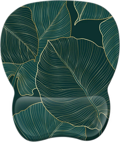 Ergonomic Mouse Pad with Wrist Support | Memory Foam Mousepad for Office and Gaming | Non-Slip Base Computer Mouse Pad | Smooth Tracking Desk Accessory | Comfortable Wrist Rest Mouse Pad - PuriLite