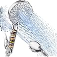 Purilite Select 8-Setting Handheld Shower Head – High Pressure, Self-Cleaning, Total Shower Hygiene System