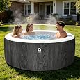 Bestway 60008R SaluSpa Tahiti Airjet Hot Tub Spa, 4 Person, 71" x 71" x 26"/1.80m x 1.80m x 66cm