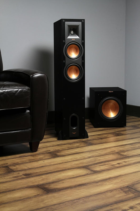 Klipsch R12SW 12" 400W Powered Subwoofer (Black) - PuriLite