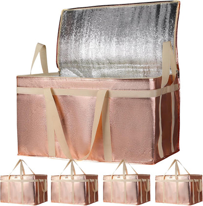 Purilite Select™ Insulated Food Delivery Bag – Extra Large Thermal Carrier for Hot &amp; Cold Food Transport