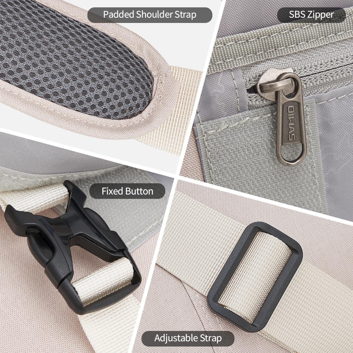 OIWAS Messenger Bag - Messenger Bag Men, Satchel Bags for Women, Lightweight Computer Bag, School Book Bag - PuriLite