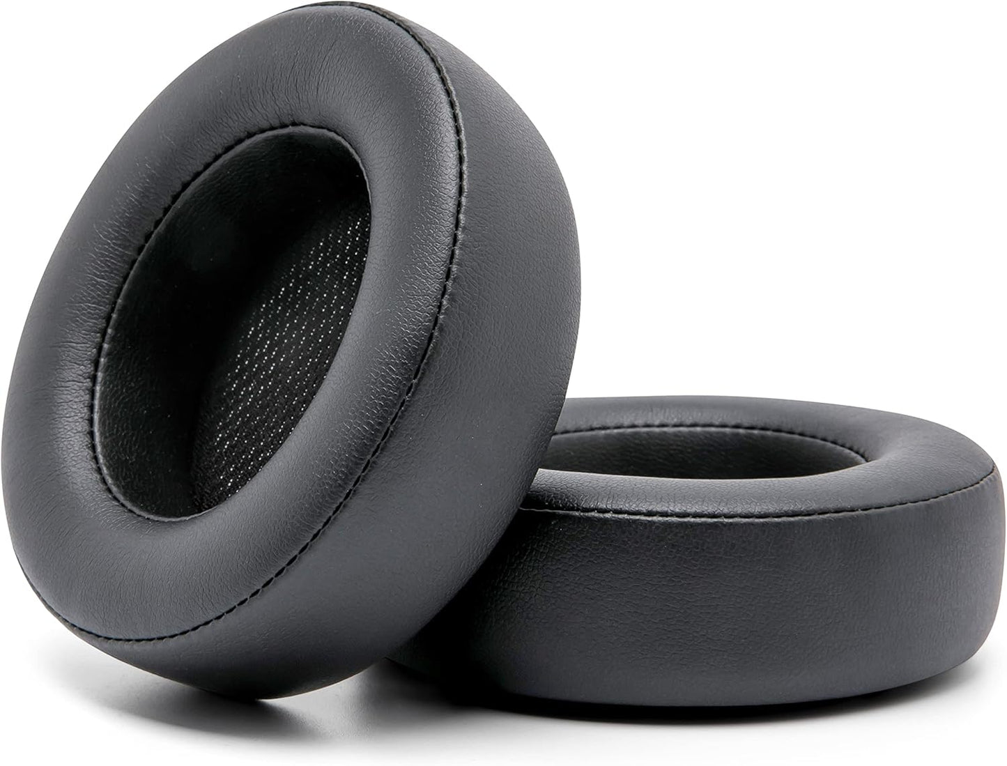 WC Upgraded Replacement Earpads for Corsair Virtuoso RGB Wireless Gaming Headset Made by Wicked Cushions | Improved Durability, Thickness, Softer Leather, and Sound Isolation | (90s White)