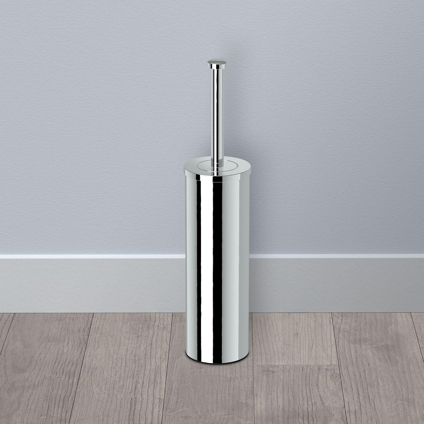 Gatco 1481 Latitude II Slender Toilet Brush Holder, Chrome