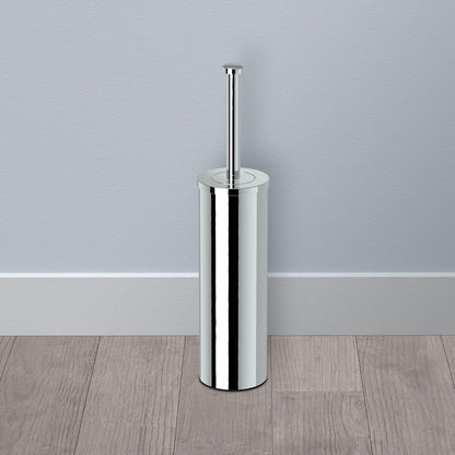 Gatco 1481 Latitude II Slender Toilet Brush Holder, Chrome