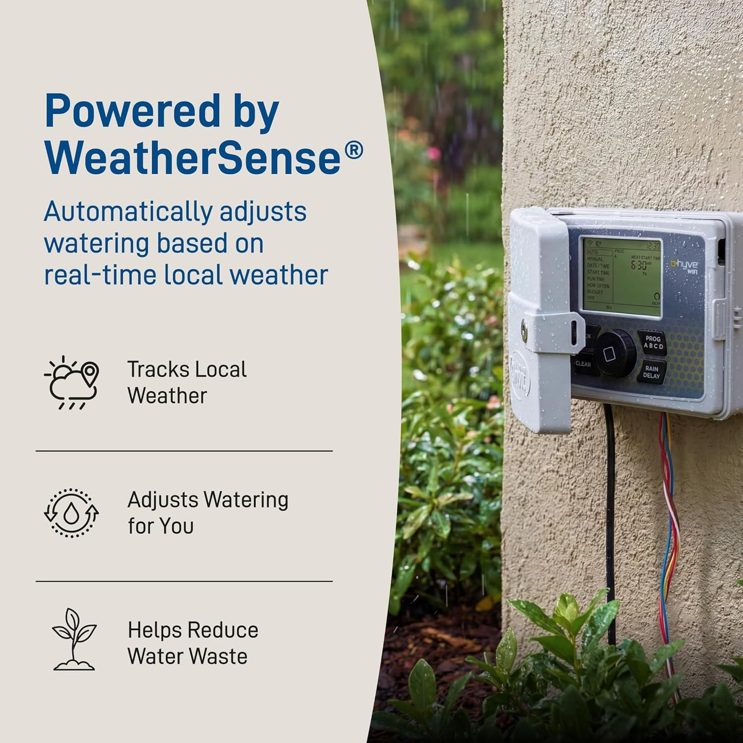 Orbit B-hyve 12-Zone Smart Sprinkler Controller | Indoor & Outdoor Wi-Fi Irrigation Timer with App Control