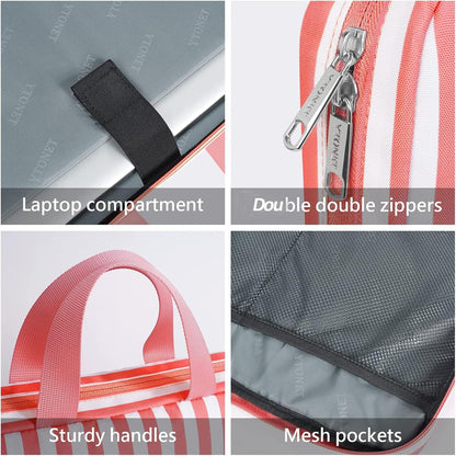 Ytonet Laptop Sleeve, 15.6 inch TSA Laptop Bag Laptop Case Water Resistant Computer Carrying Bag Compatible for Lenovo, HP, Dell, Asus Notebook, Gifts for Men Women, Grey