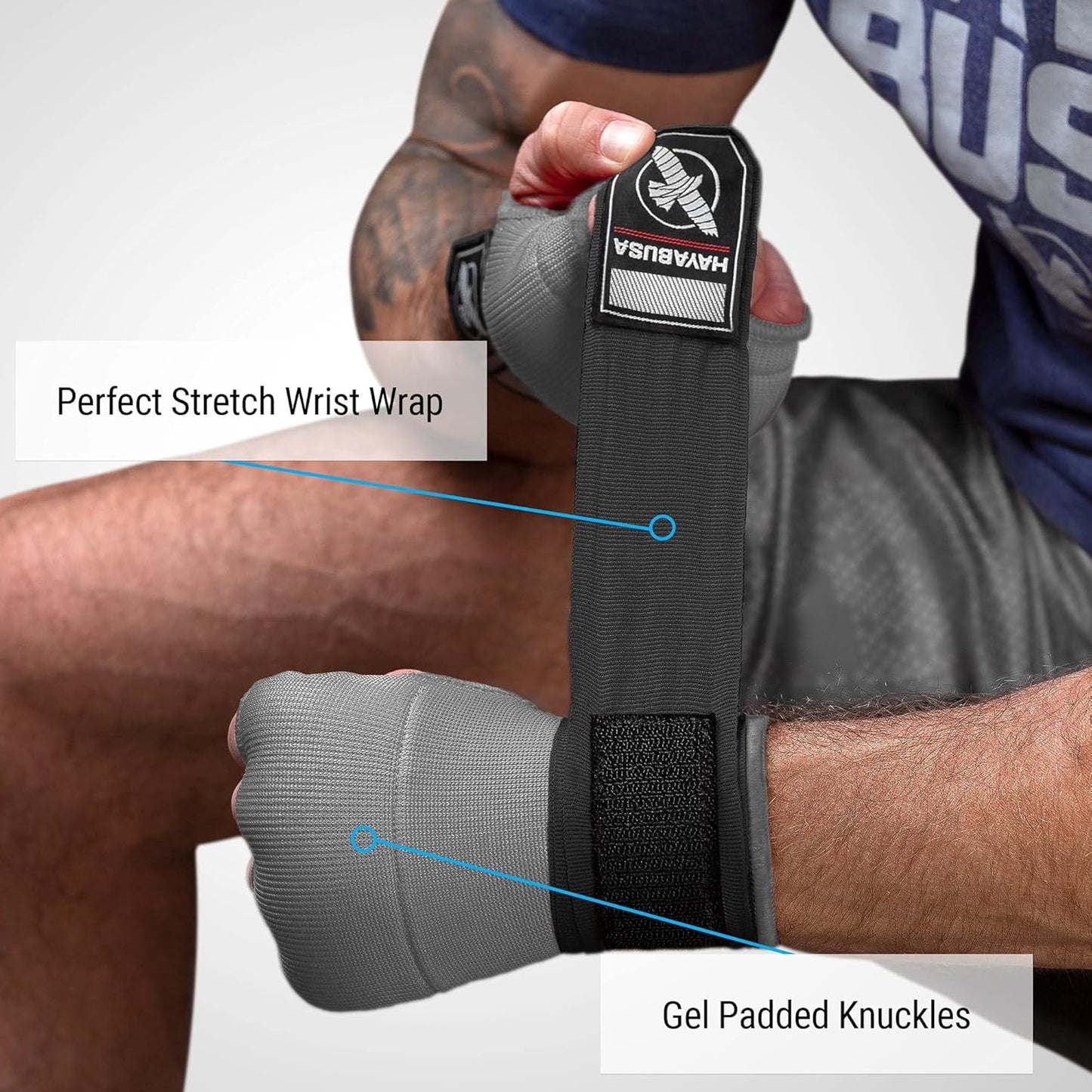 Hayabusa Quick Gel Boxing Hand Wrap Gloves