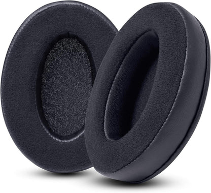 WC PadZ Velour - The Ultimate Upgraded Earpads by Wicked Cushions - Compatible With Audio Technica, HyperX, SteelSeries Arctis & More - Extra Thick - Bigger Opening - Softer Memory Foam | Black Floral