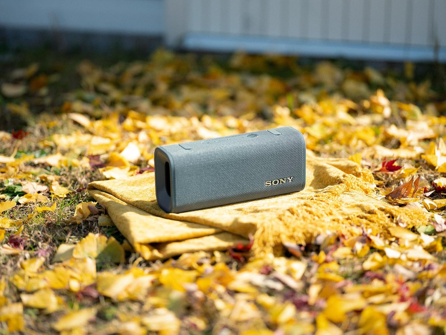 Sony ULT Field 3 Wireless Portable Bluetooth Speaker, IP67 Waterproof, Dustproof, Rustproof, and Shockproof with Enhanced Bass, 24 Hour Battery and Shoulder Strap (SRSULT30H), Forest Gray