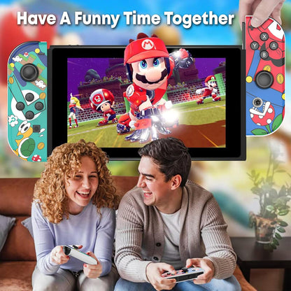 Switch Controller Compatible with Switch/OLED/Lite, Switch Joypad Replacement Controller, Left and Right Wireless Switch Handheld Controller