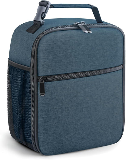 Lunch Bag for Men/Women, Reusable Lunch Box for Adult, Small Insulated Lunch Box, Lunch Tote Bag for Office, Work, Picnic