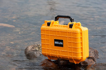 MEIJIA Portable All Weather Waterproof Protective Hard Case,Camera Case with Customizable Fit Foam,Fit use of Drones,Camera, Equipments, 11.65 x8.35x3.78inches