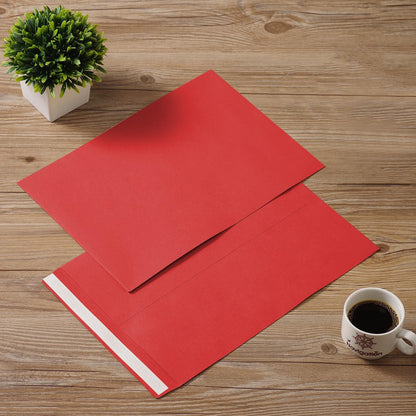 Tanshuqin 9" x 12.75" Self-Seal Catalog Envelopes 32lb Kraft Envelopes for Invitation Cards, Organizing and Storage, Pictures, Photos, Documents (100 PCS)