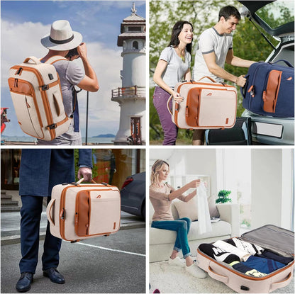 Lumesner Carry on Backpack, Extra Large 40L Flight Approved Travel Backpack for Men & Women