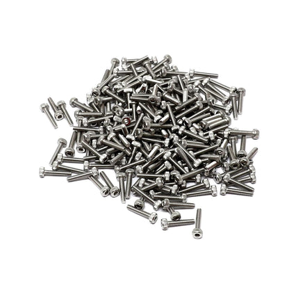 iexcell 25 Pcs M6 x 20mm Thread Pitch 1 mm Stainless Steel 304 Hex Socket Head Cap Screws Bolts Kit