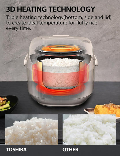 Toshiba Rice Cooker 6 Cup Uncooked –