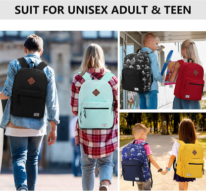 School Backpack for Kids,Lightweight Water Resistant Work Travel Backpack for Women Men Teens VONXURY