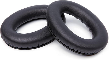 WC Wicked Cushions Upgraded Replacement Ear Pads for Bose QC35 & QC35ii (QuietComfort 35) Headphones & More - Softer Leather, Luxurious Memory Foam, Added Thickness, Extra Durability | Midnight Blue