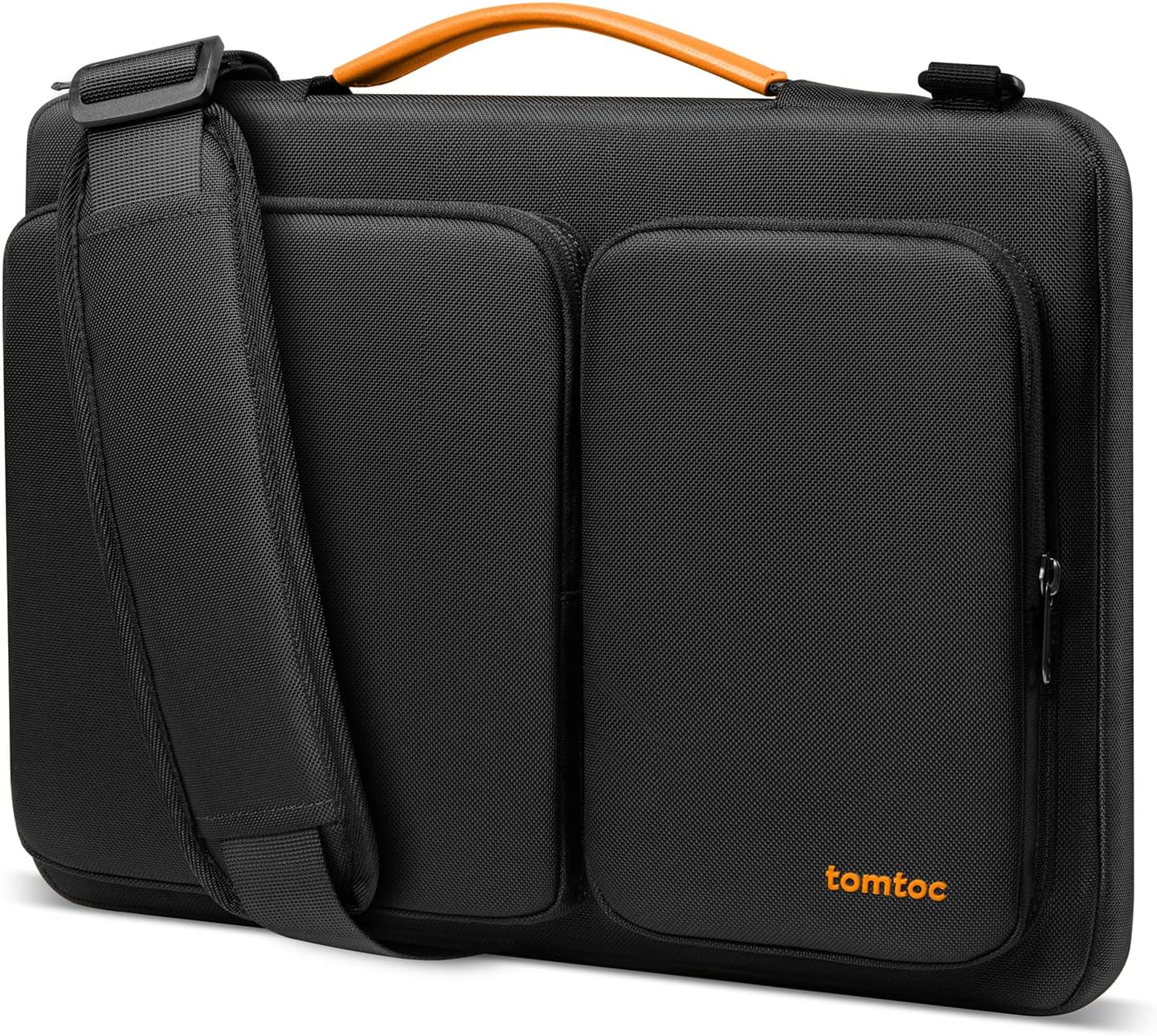 tomtoc 360 Protective Laptop Shoulder Bag for 16-inch MacBook Pro M4/M3/M2/M1 Pro/Max A3403 A3186 A2991 A2485 2024-2019, Water-resistant Sleeve for Dell XPS 15 Surface Book 3 The New Razer Blade 16