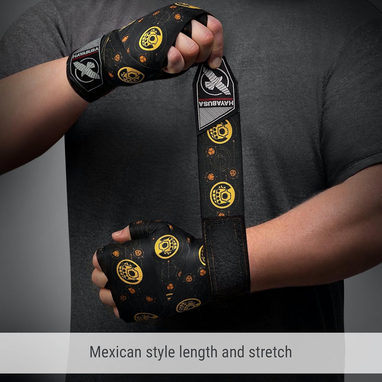Hayabusa Marvel Hero Elite Mexican Style Boxing Hand Wraps for Men & Women